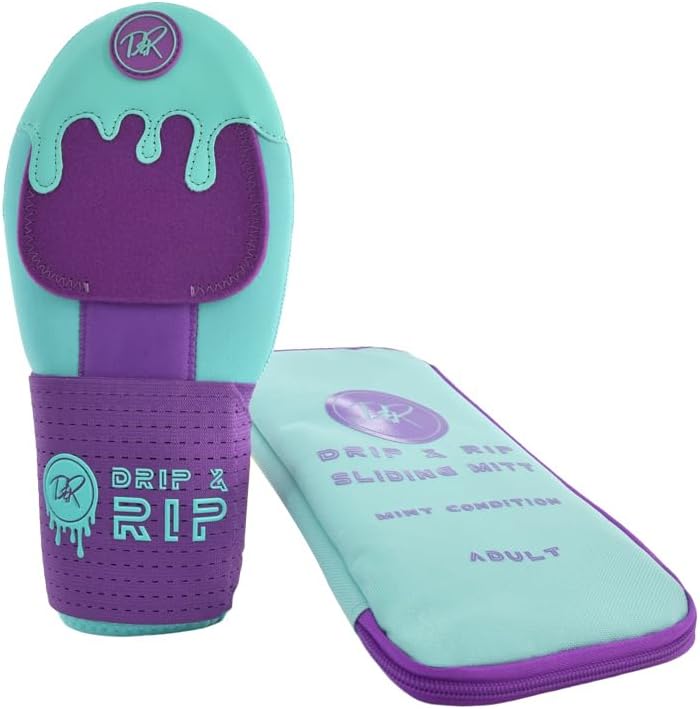 Drip & Rip Sliding Mitt for Adults – Baseball & Softball Ice Cream Sliding Mit Design with Hand Protection for Base Running, Breathable & Durable, Ambidextrous – Ages 14+ - Image 1